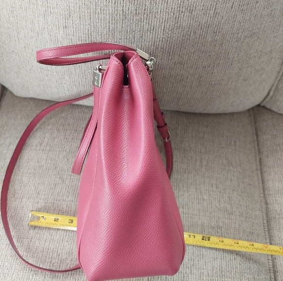Coach Shoulder Bag with Silver Hardware Pink - Picture 5 of 10